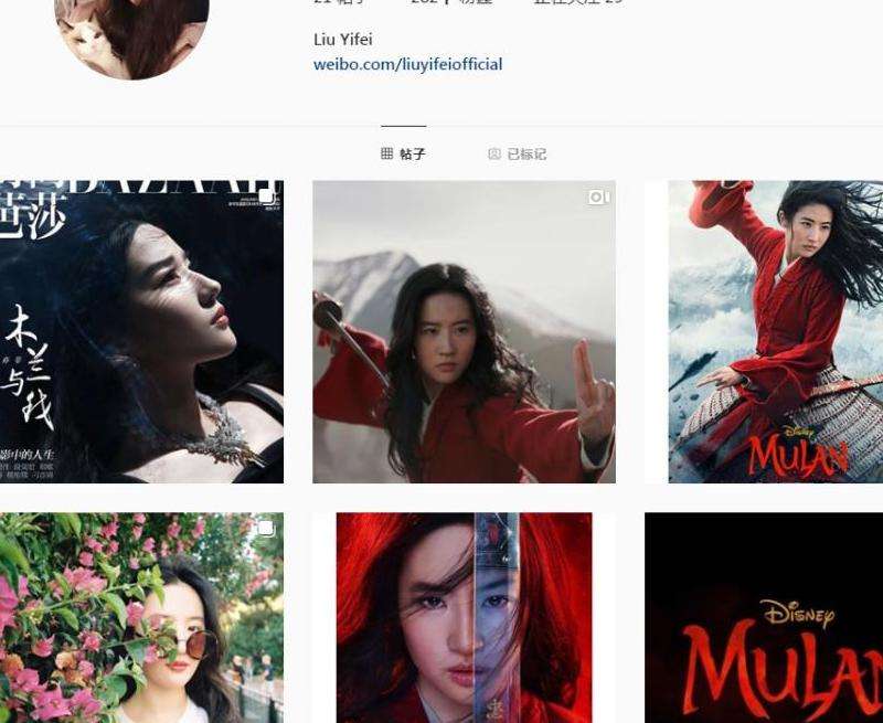 华人INS粉丝最多的明星一览